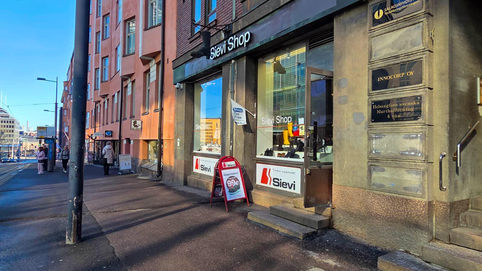 Kuva toimipisteestä: Sievi Shop