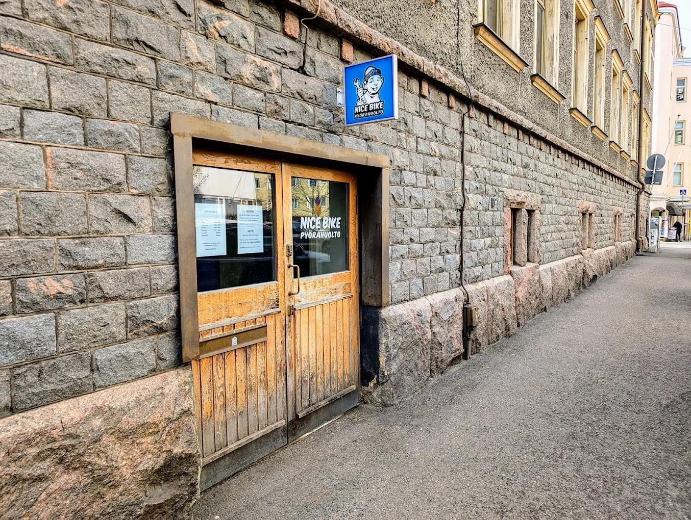 Kuva toimipisteestä: Nice Bike Pyörähuolto