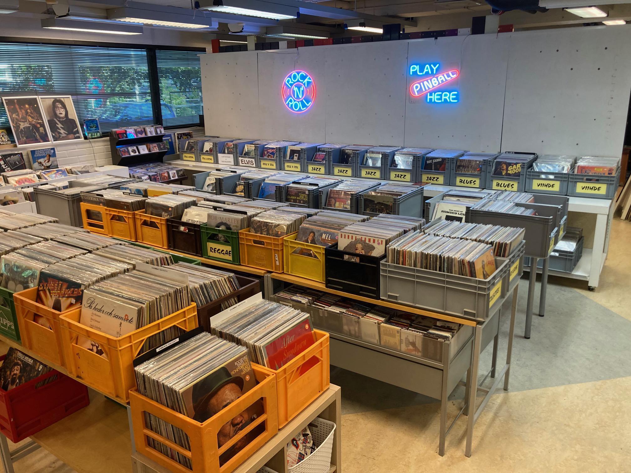 Kuva toimipisteestä: Vinyl Music - Lauttasaaren levykauppa